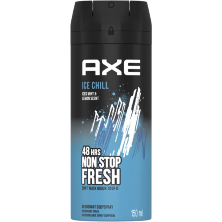 907 - AXE DEODORANT - ICE CHILL 150ML