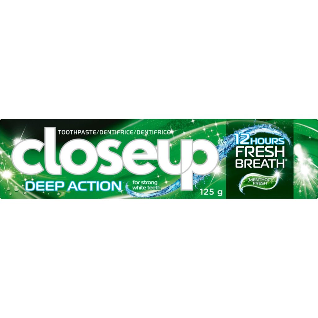 Close-Up Toothpaste 6x125g - Menthol Fresh