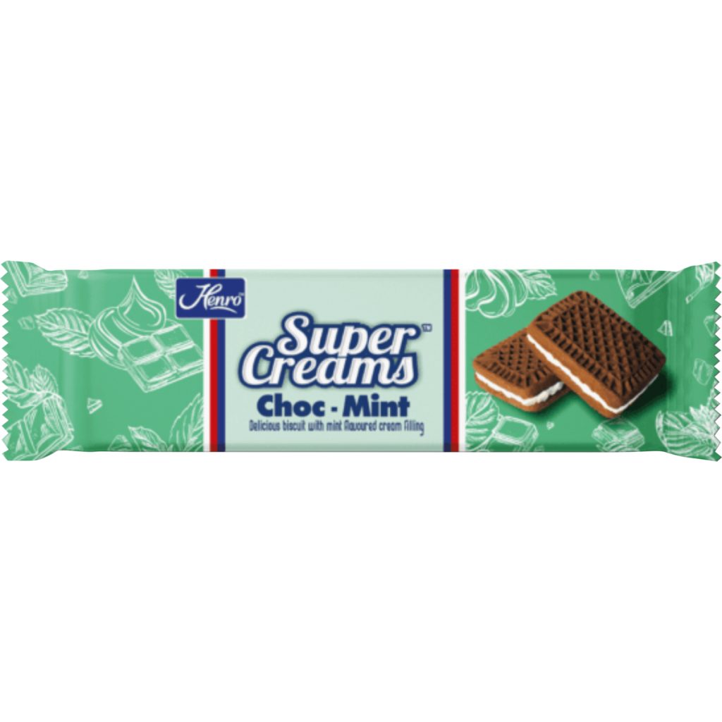 Henro Super Creams 12x125g - Mint