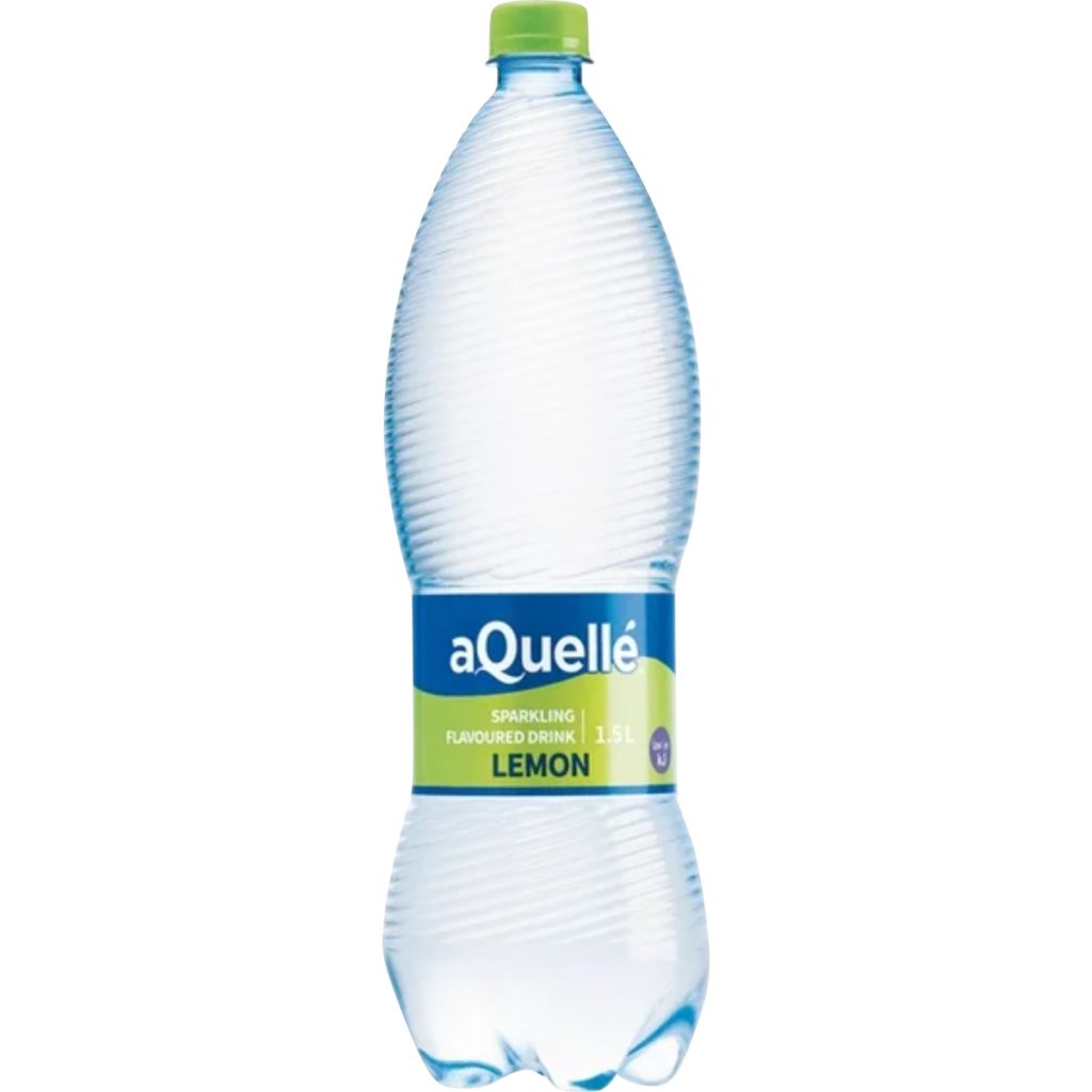 Aquelle Flavoured Water 6x1.5L - Sparkling Lemon