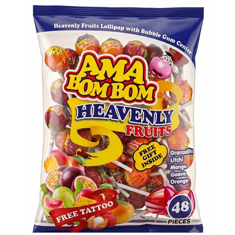 AMA BOM BOM POPS FRUITS 48'S