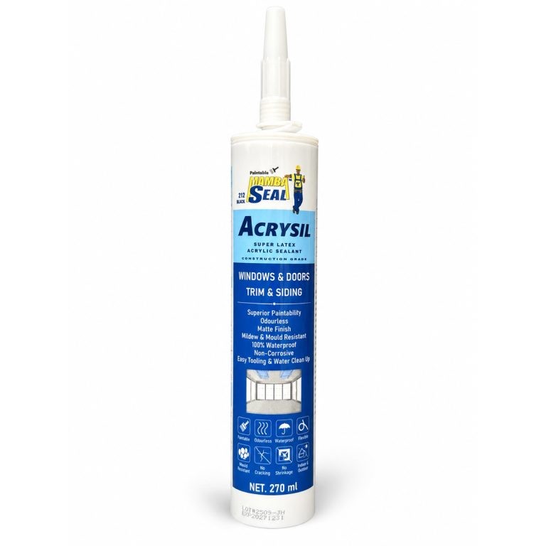 BLACK MAMBA ACRYSIL SILICONE - BLACK 270ML