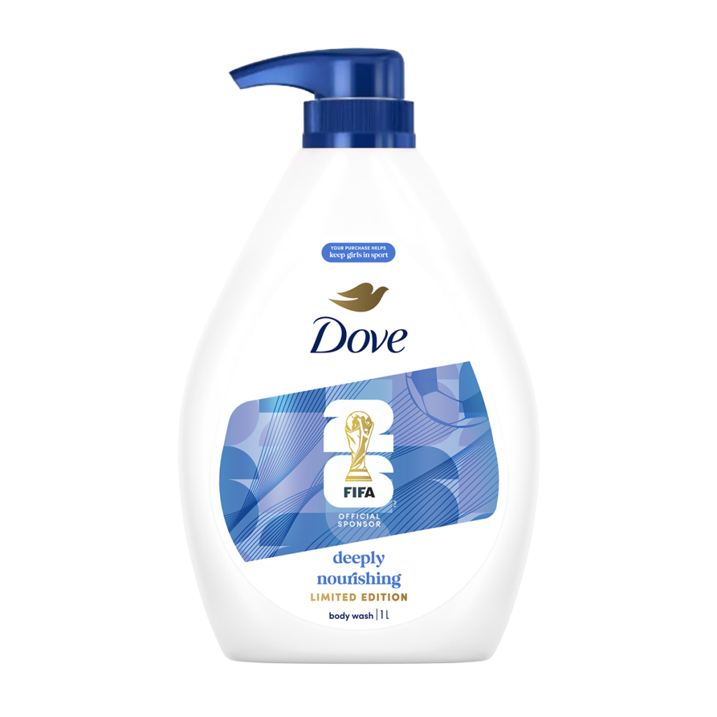 Dove Body Wash Fifa World Cup 1lt - Deep Nourish