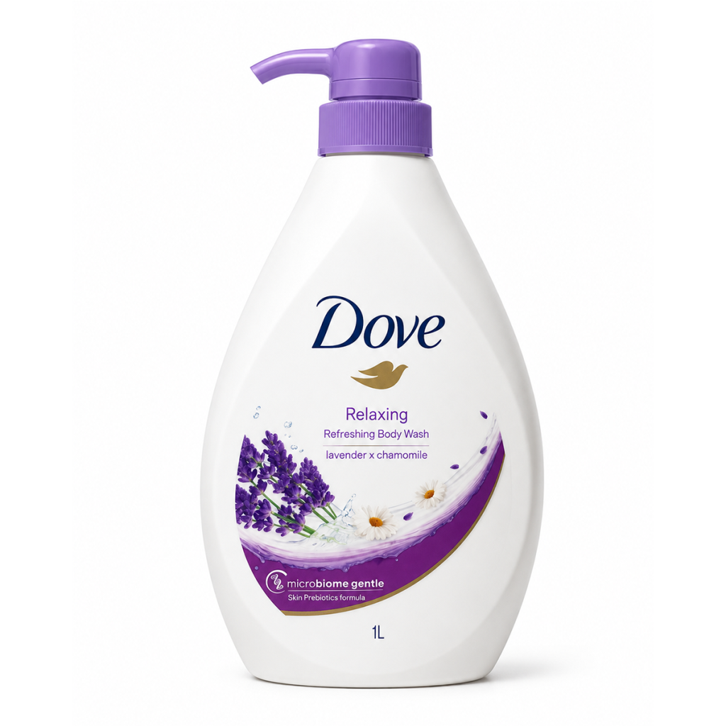 Dove Body Wash 1lt - Lavender Relaxing