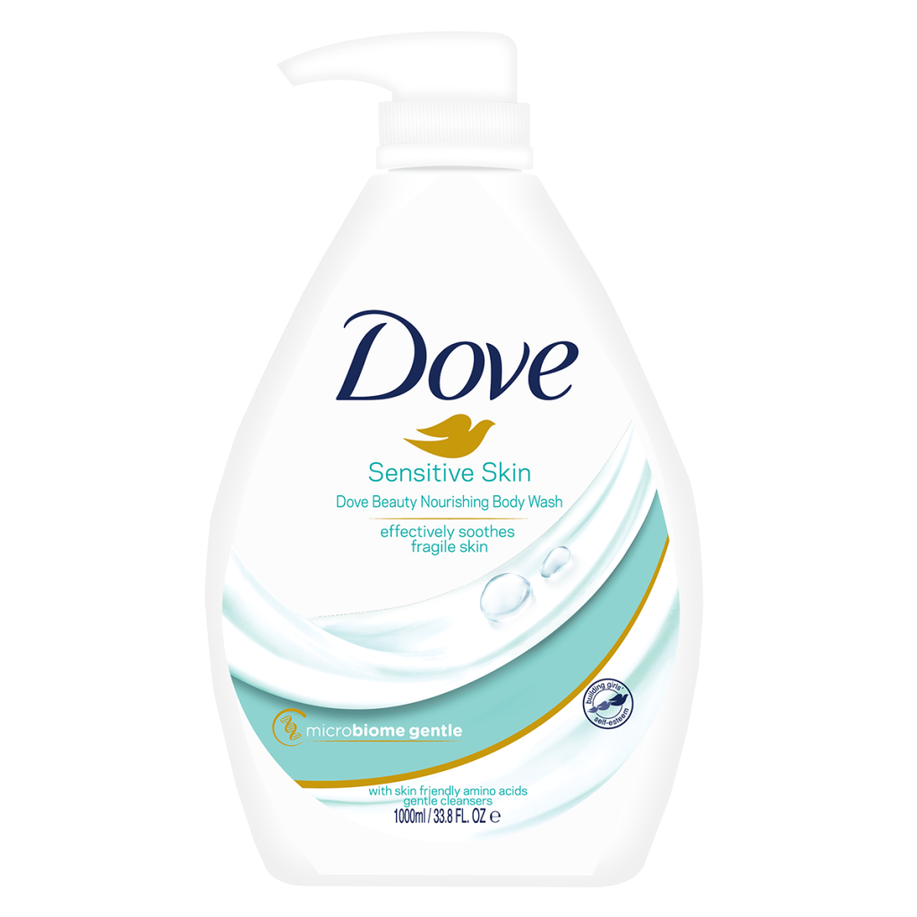 Dove Body Wash 1lt - Sensitive