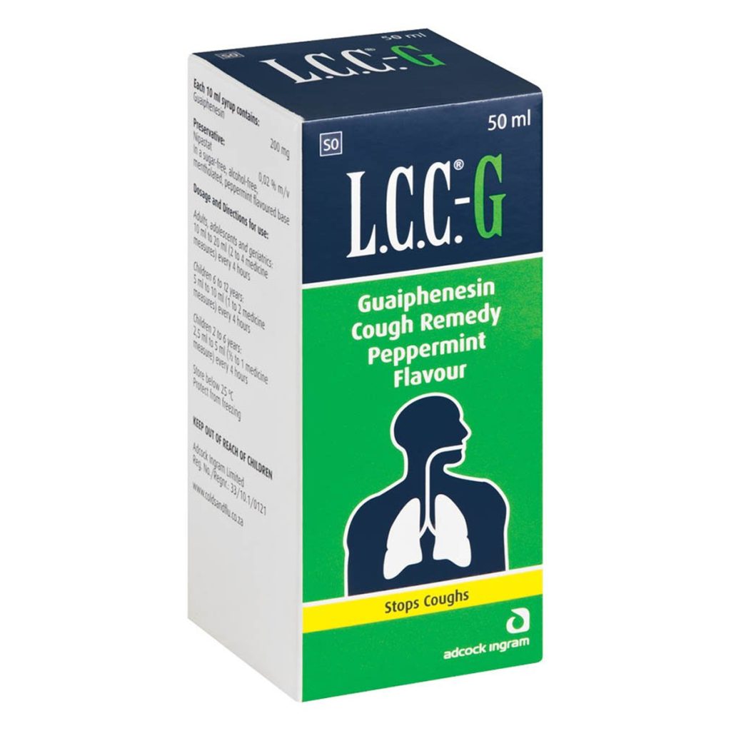 LCC Cough Mixture 6x50ml - Peppermint