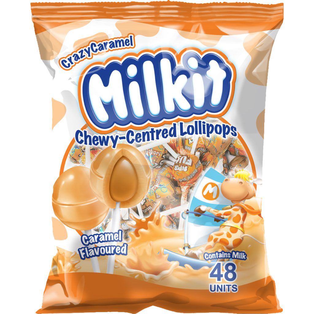 Milkit Pops 48's - Crazy Caramel
