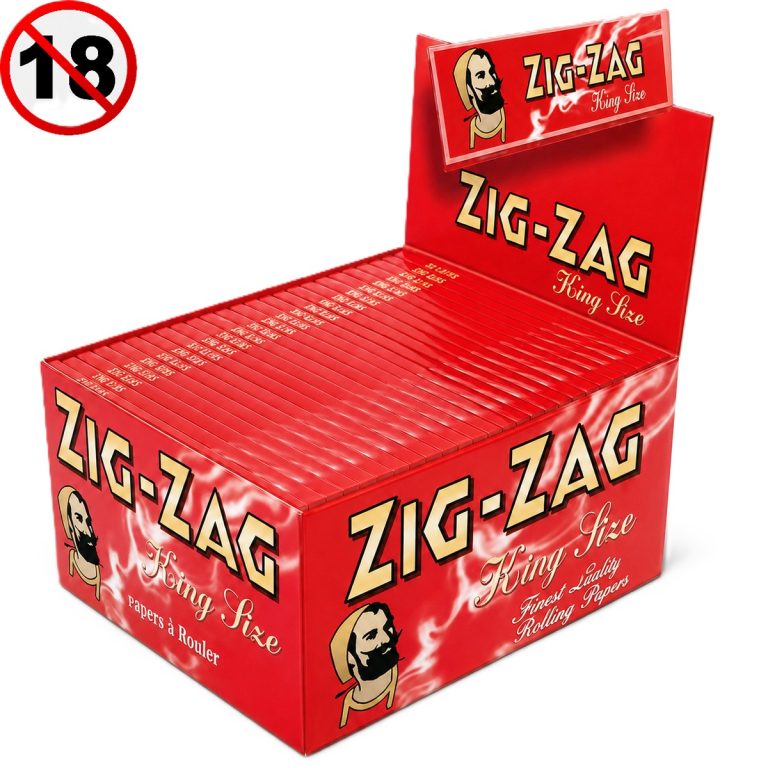 ZIG ZAG ROLLING PAPER KING SIZE 50'S