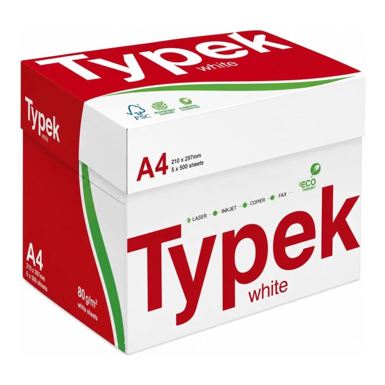 TYPEK A4 PAPER 5X500'S