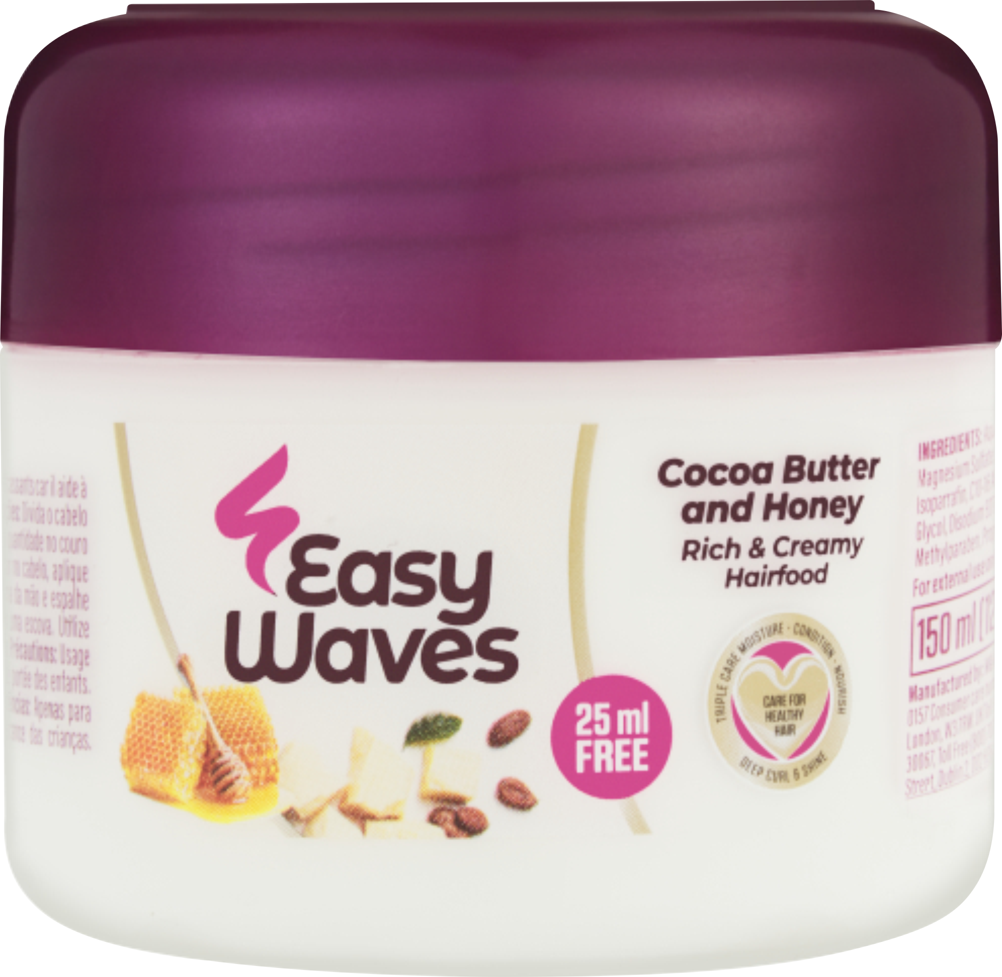 Easy Waves Hair Food 150Gr C/Butter & Orange Sw