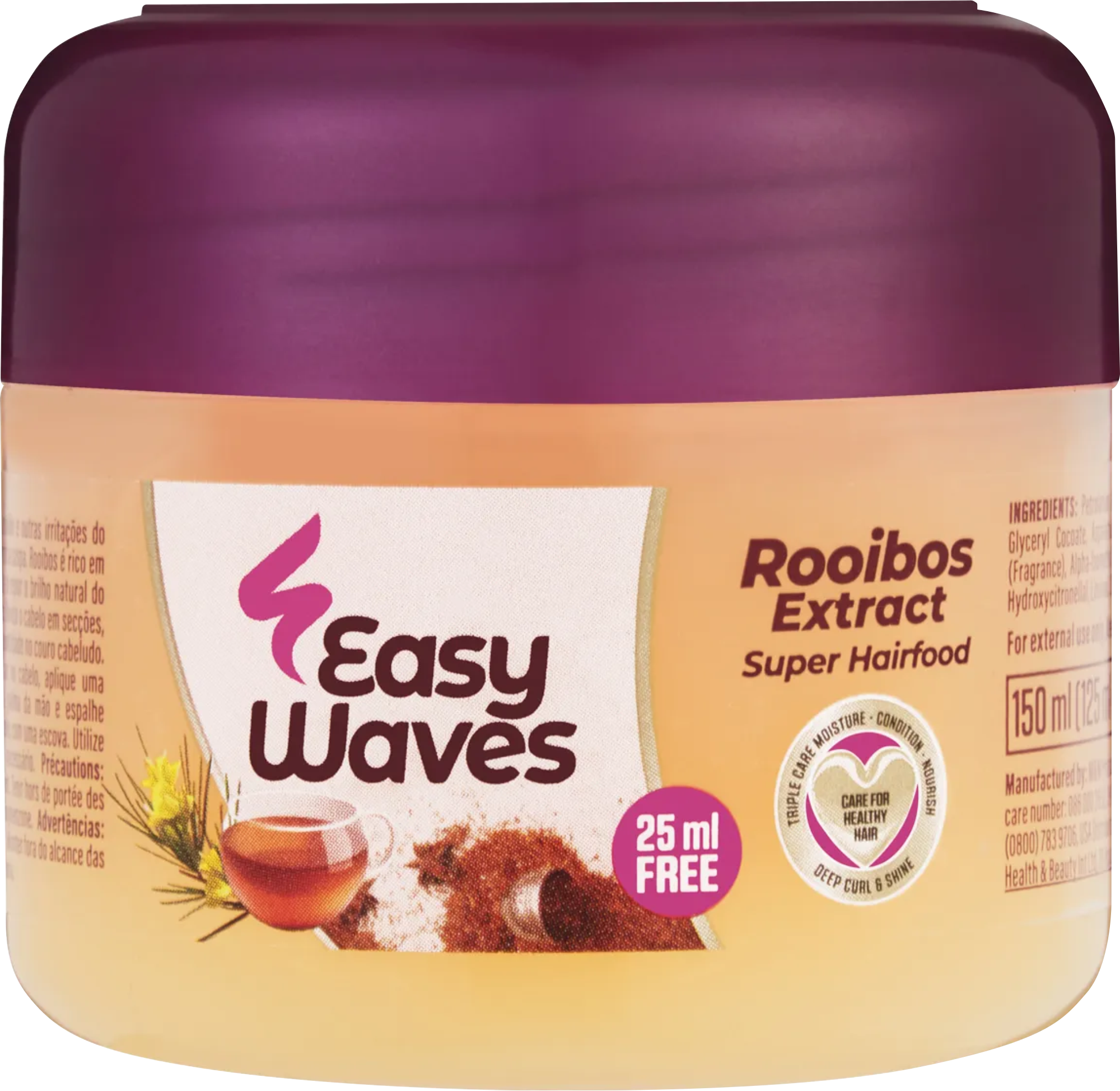 Easy Waves Hair Food 150Gr Rooibos Sw