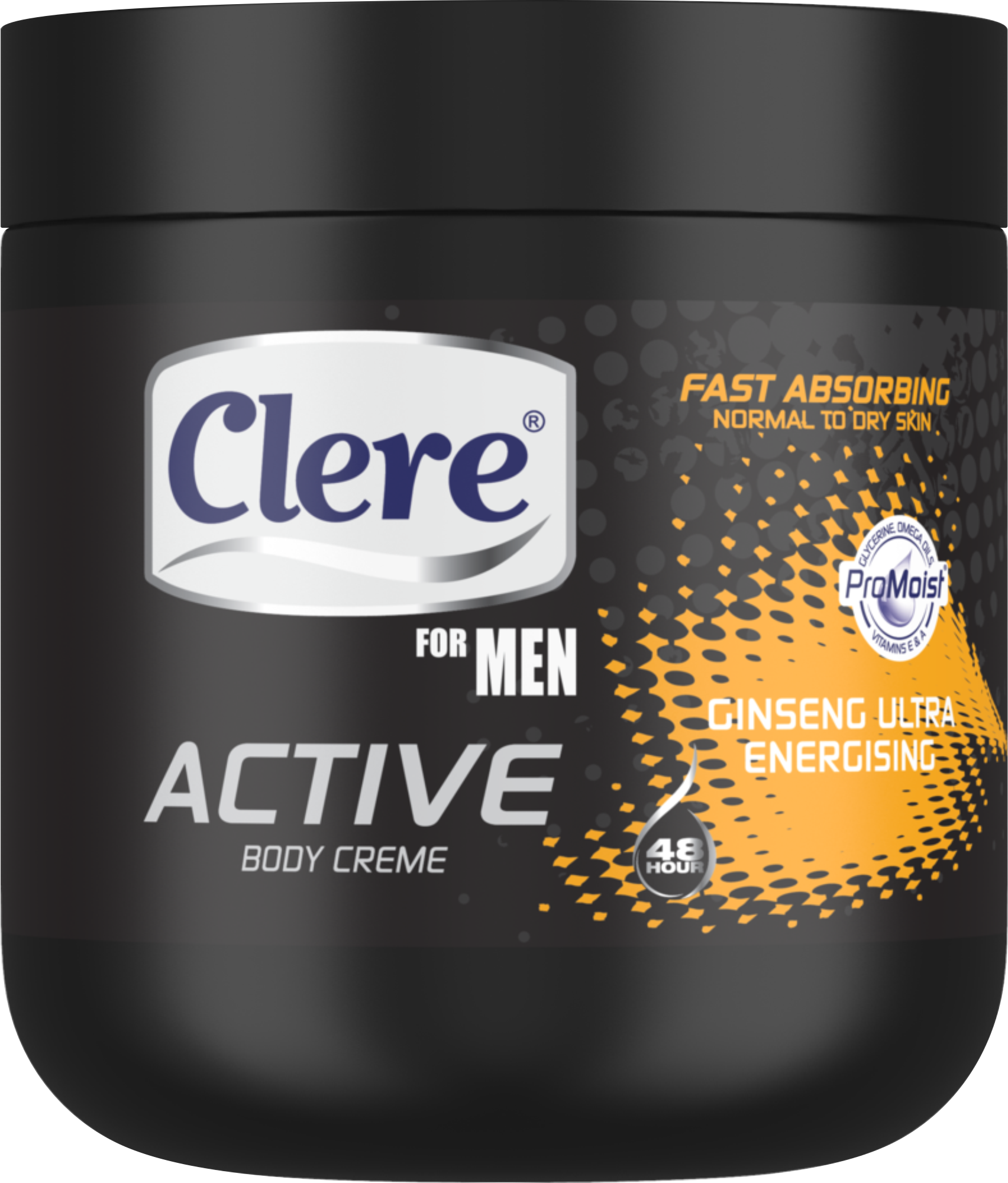 Clere For Men Body Creme 450M – Ultra Energising