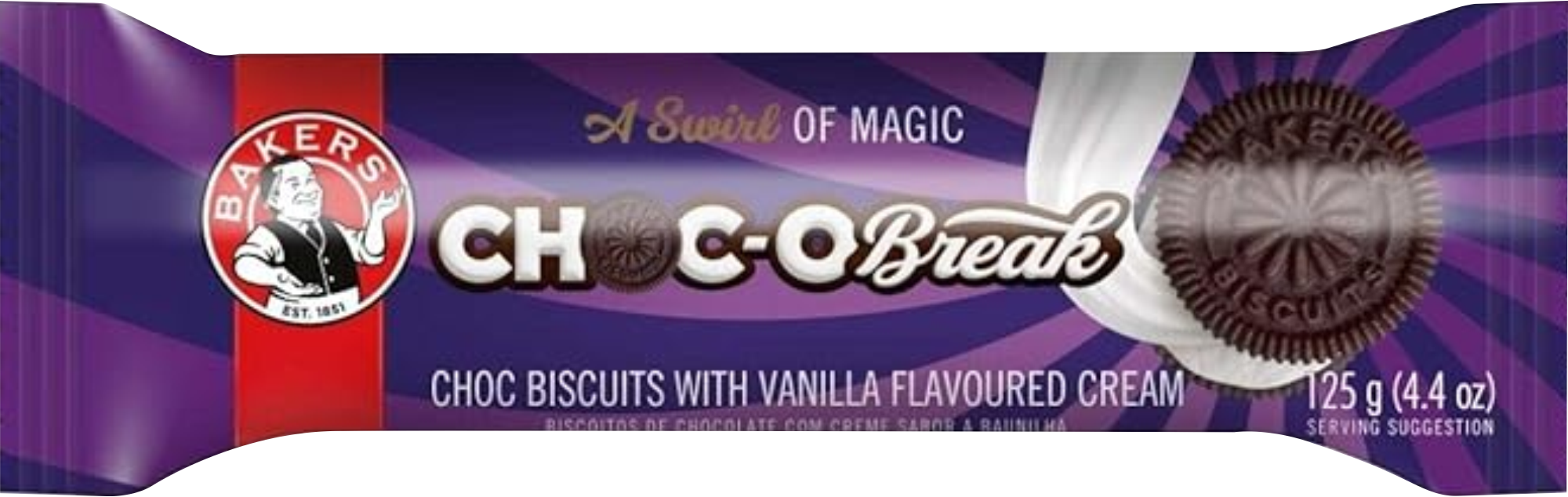 Bakers Choc O Break – Cream