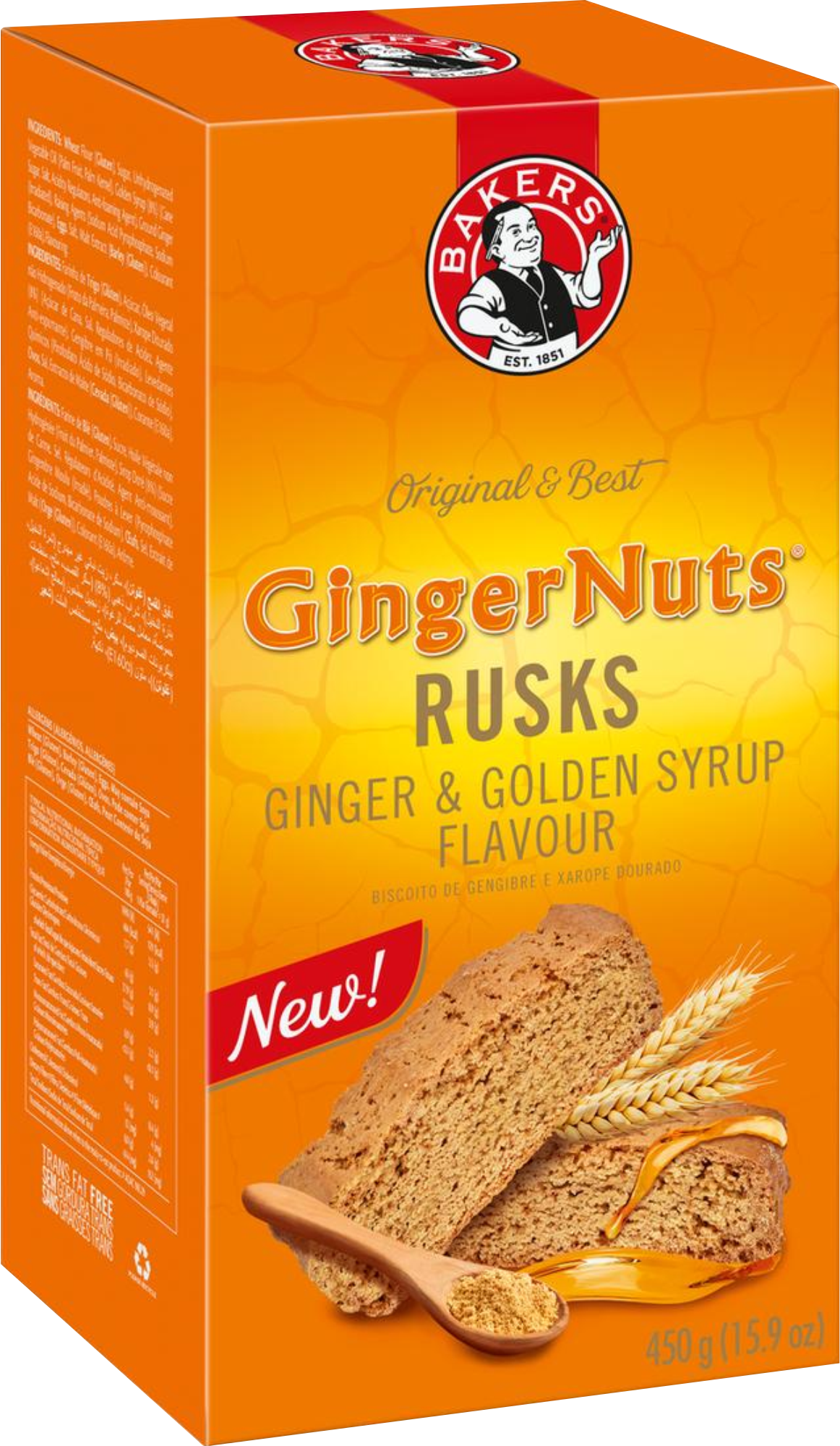 Bakers Rusks – Ginger Nuts