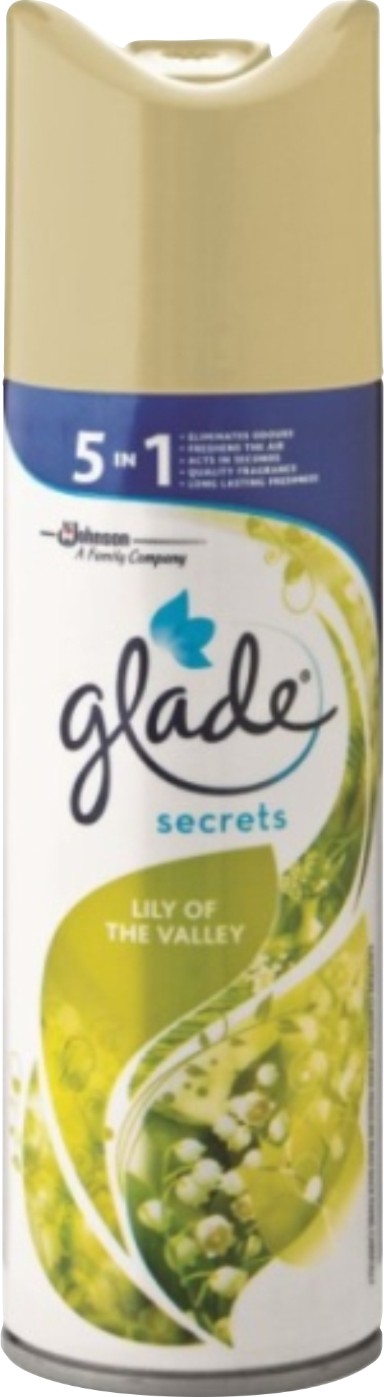 Glade Secrets Aerosol – Lily Of The Valley