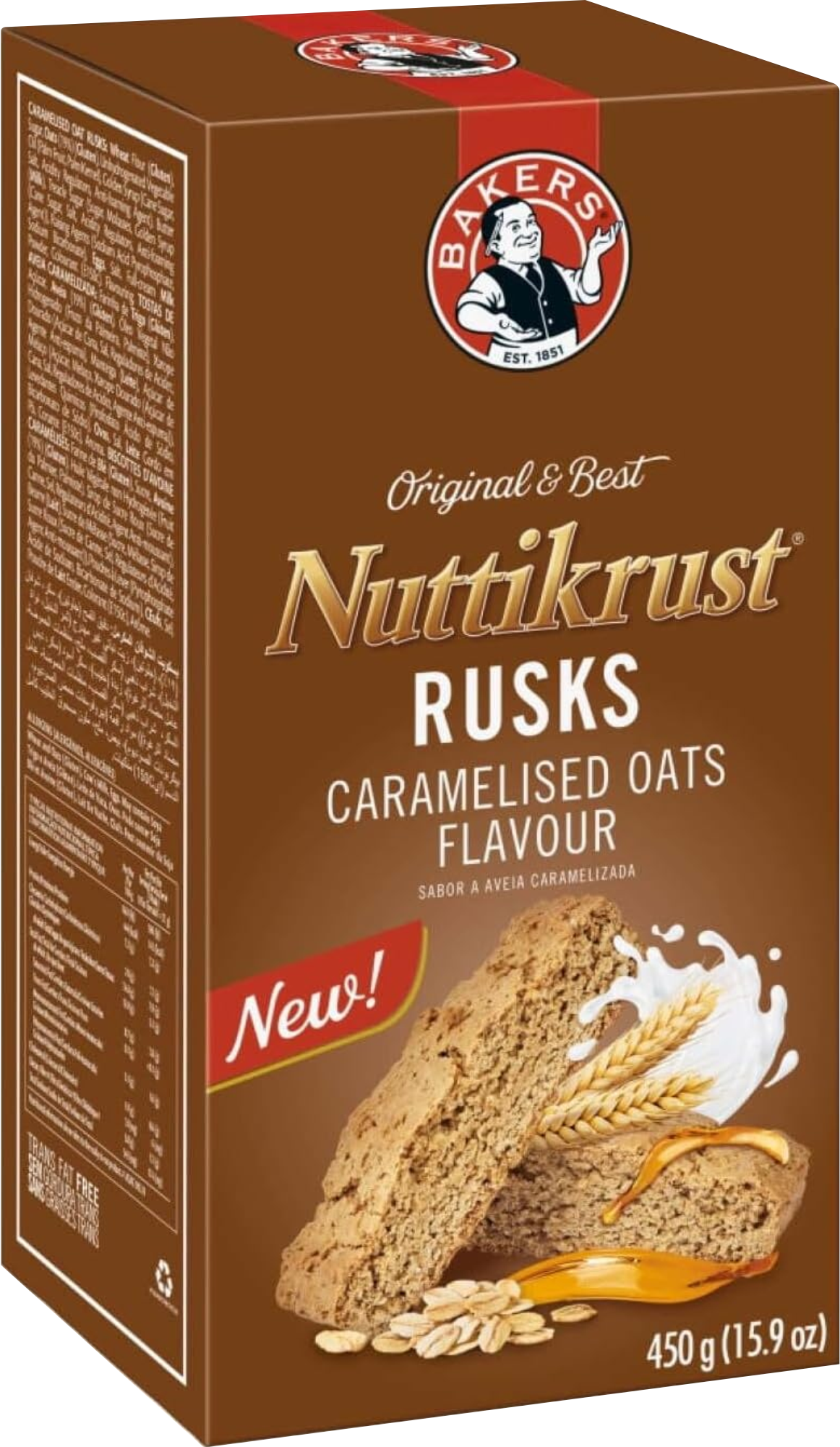 Bakers Rusks – Nuttikrust