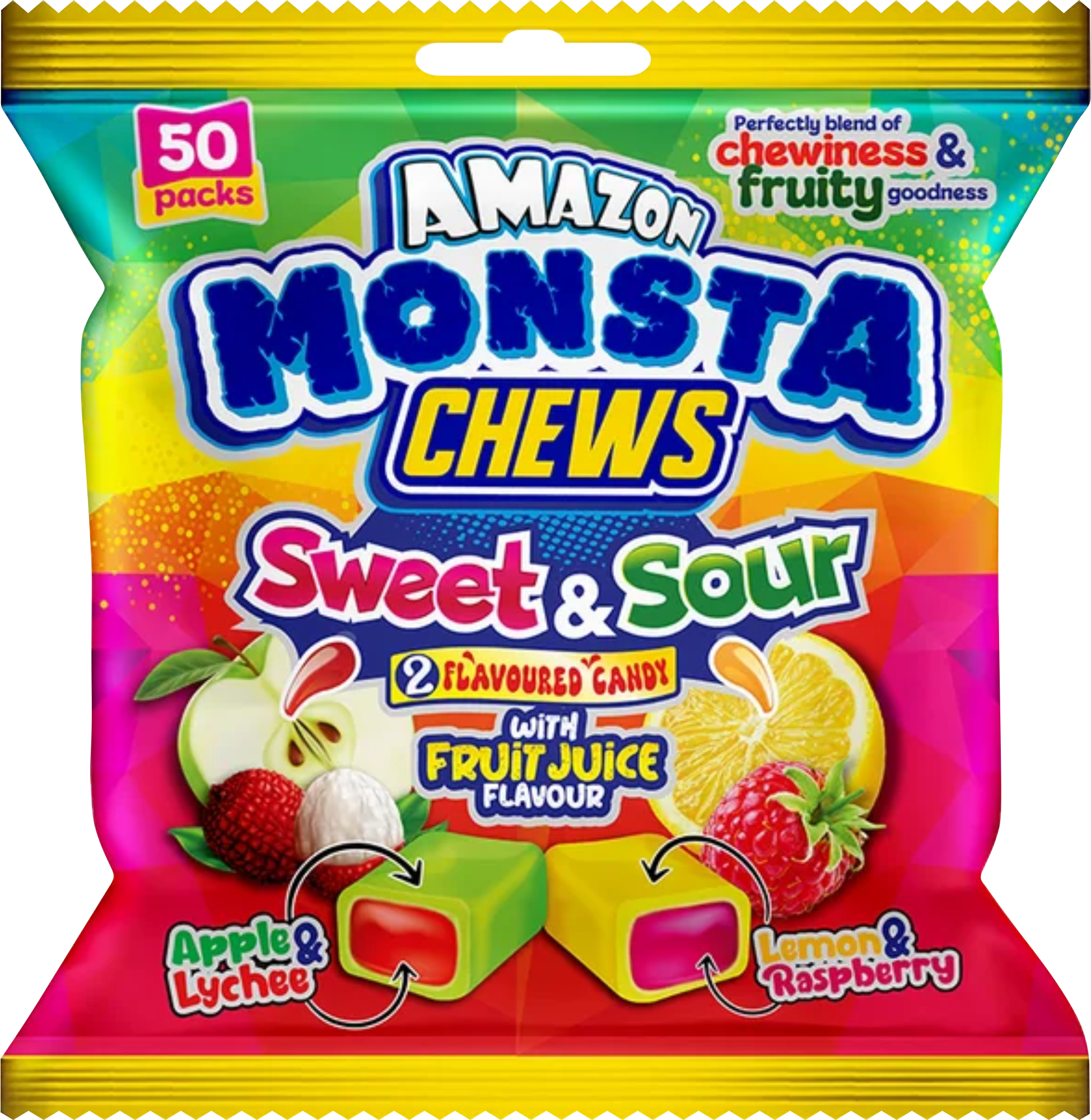 Amazon Monsta Chews 2 In 1 – Sweet & Sour