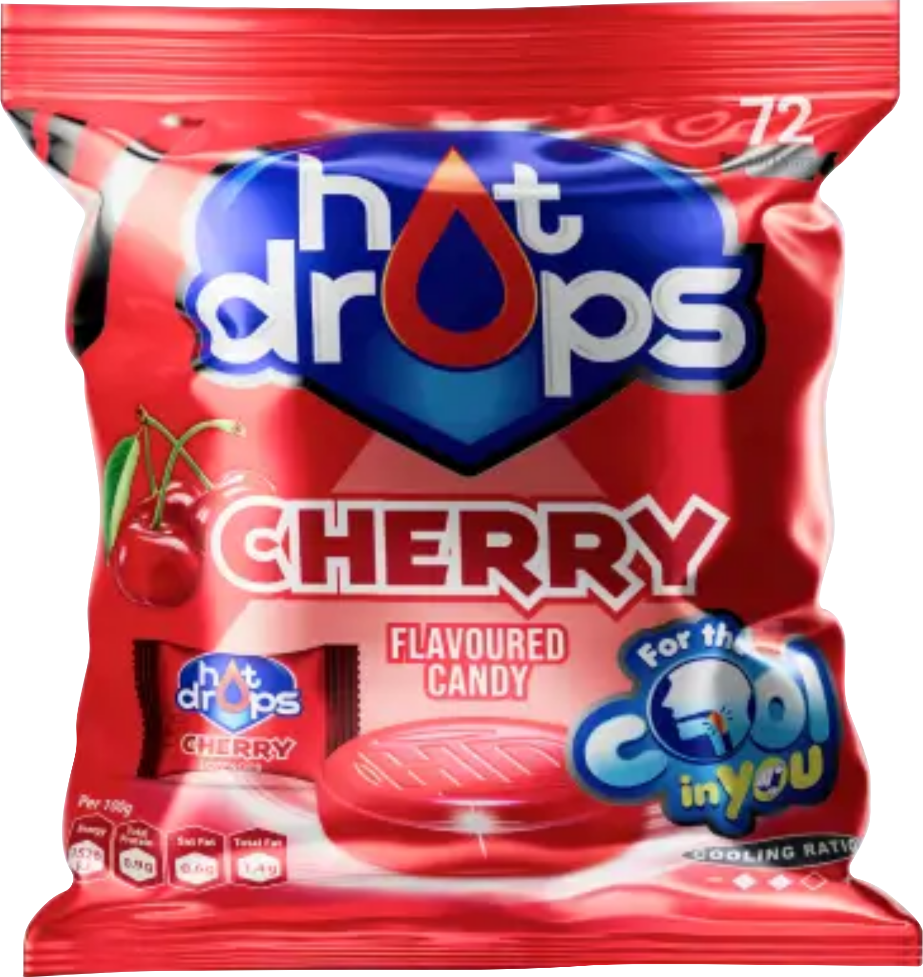Hot Drops Candy – Cherry