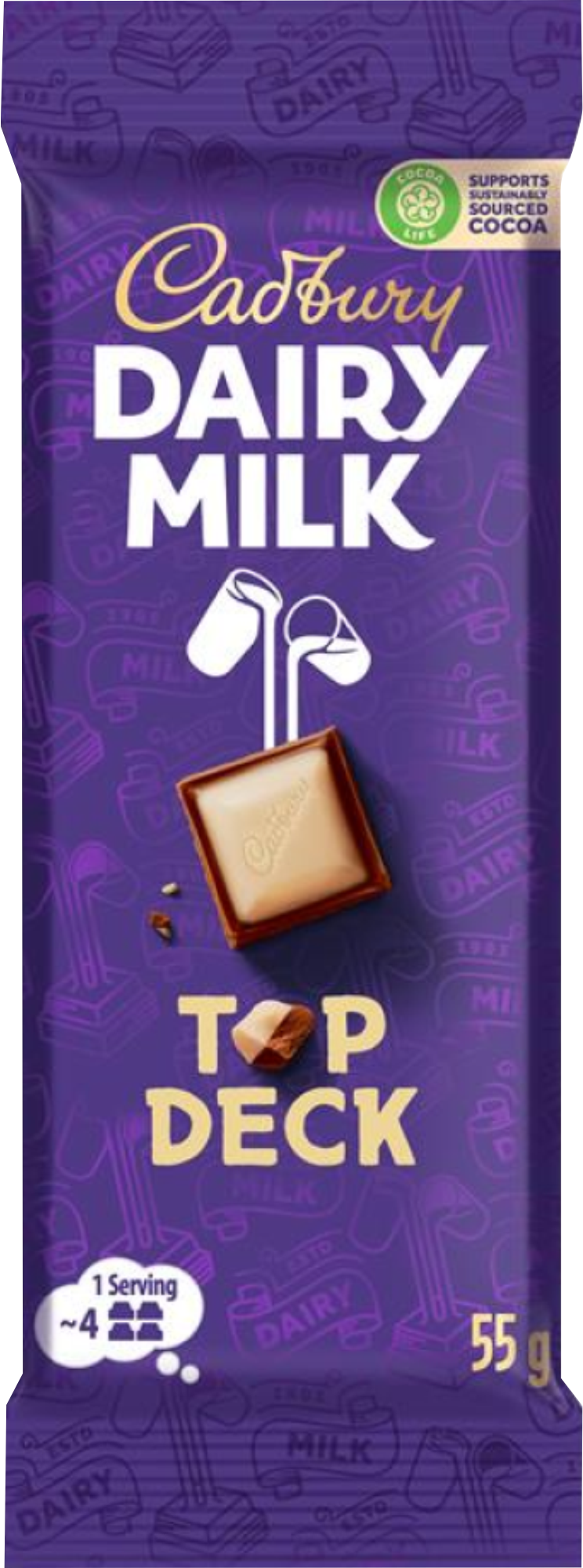 Cadbury Slabs 55G – Top Deck