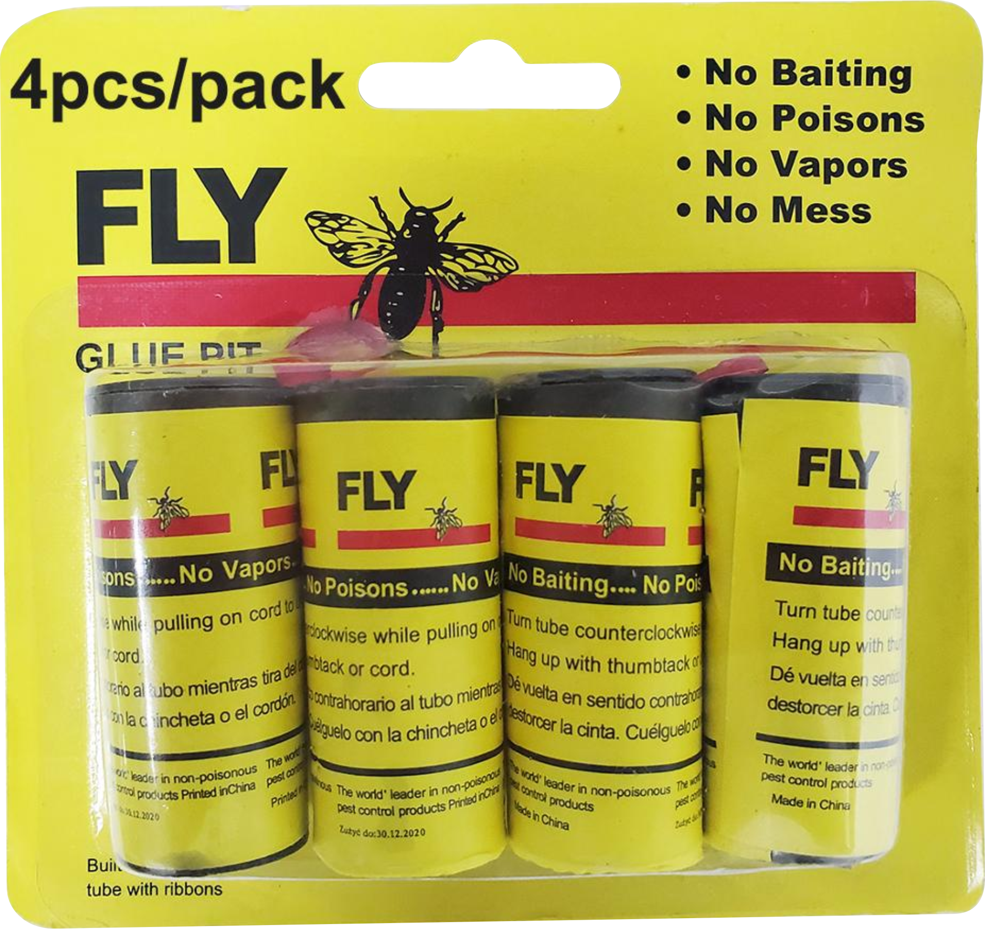 Fly Catcher Ribbon 4Pce