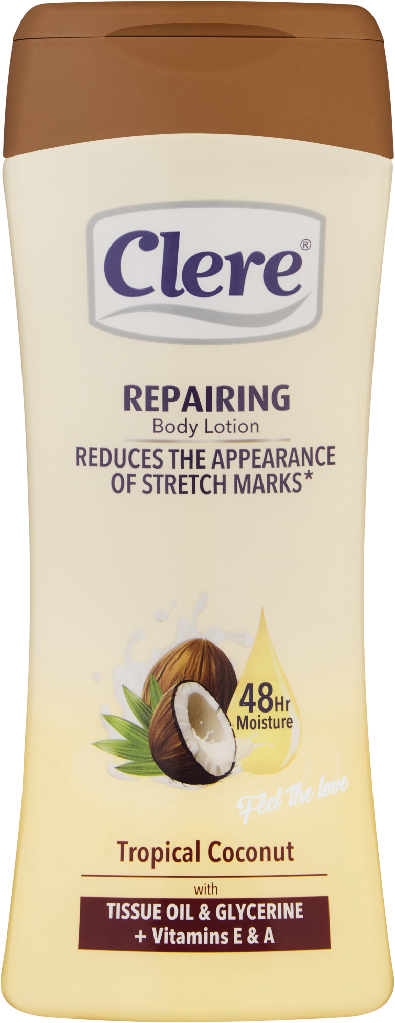 Clere Hand & Body Lotion 400M – Coconut