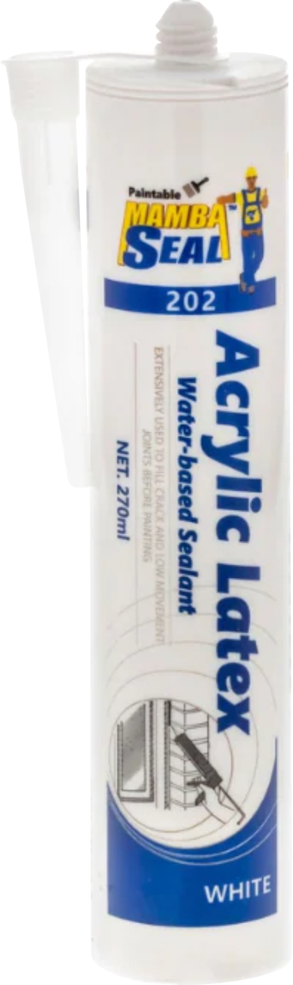 Black Mamba Acrysil Silicone – White