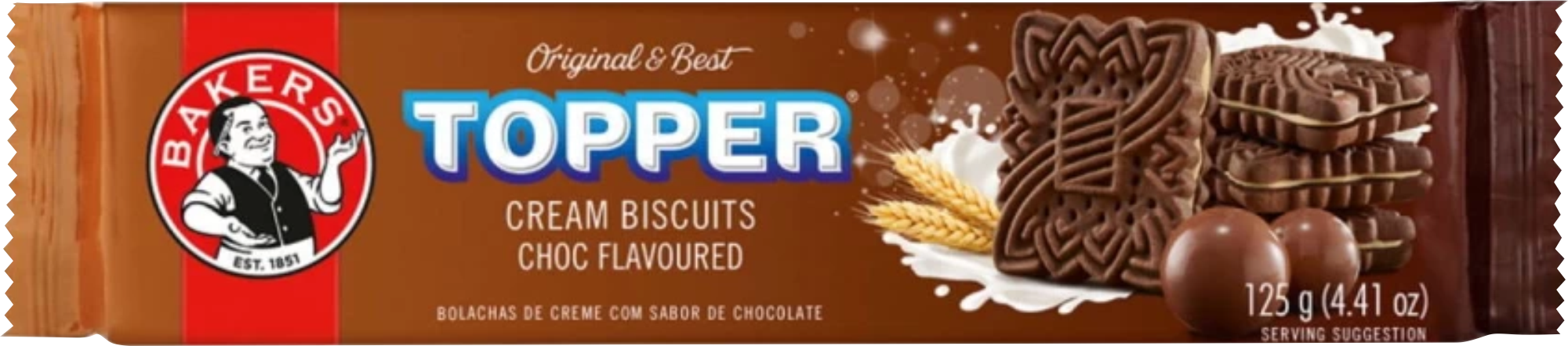 Bakers Topper Biscuits – Chocolate