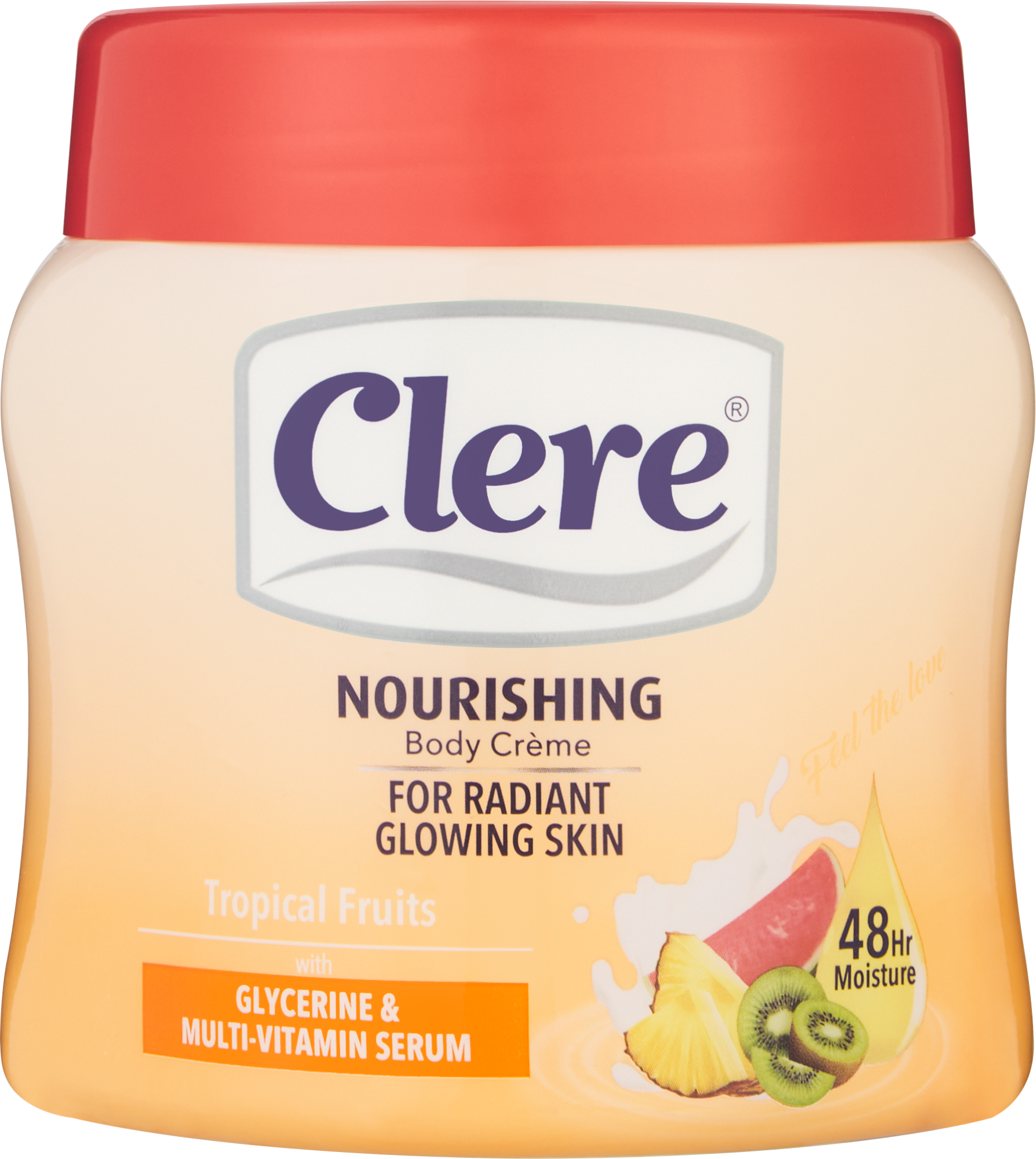 Clere Body Creme 500M – Tropical Fruit
