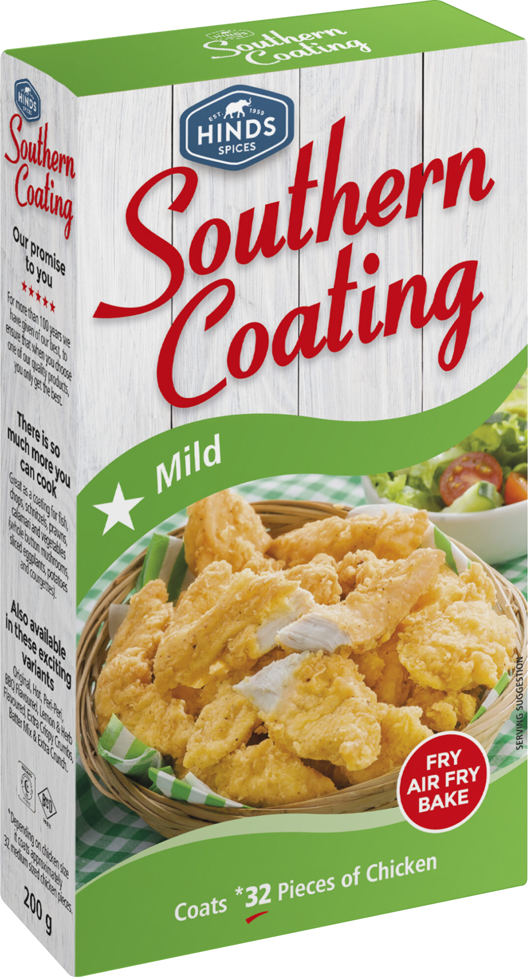 Hinds Southern Coating – Mild