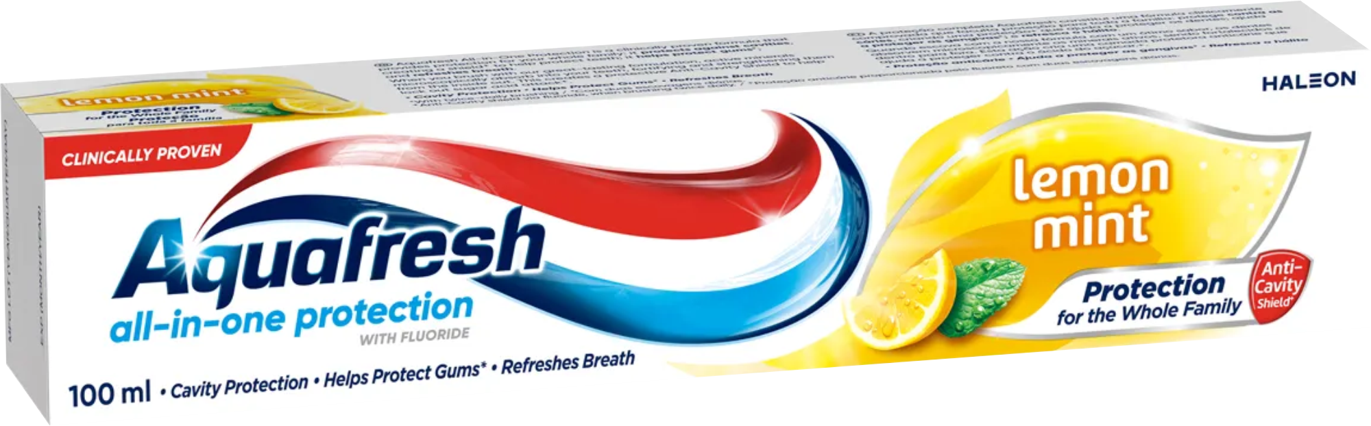 Aquafresh Toothpaste – Lemon Mint