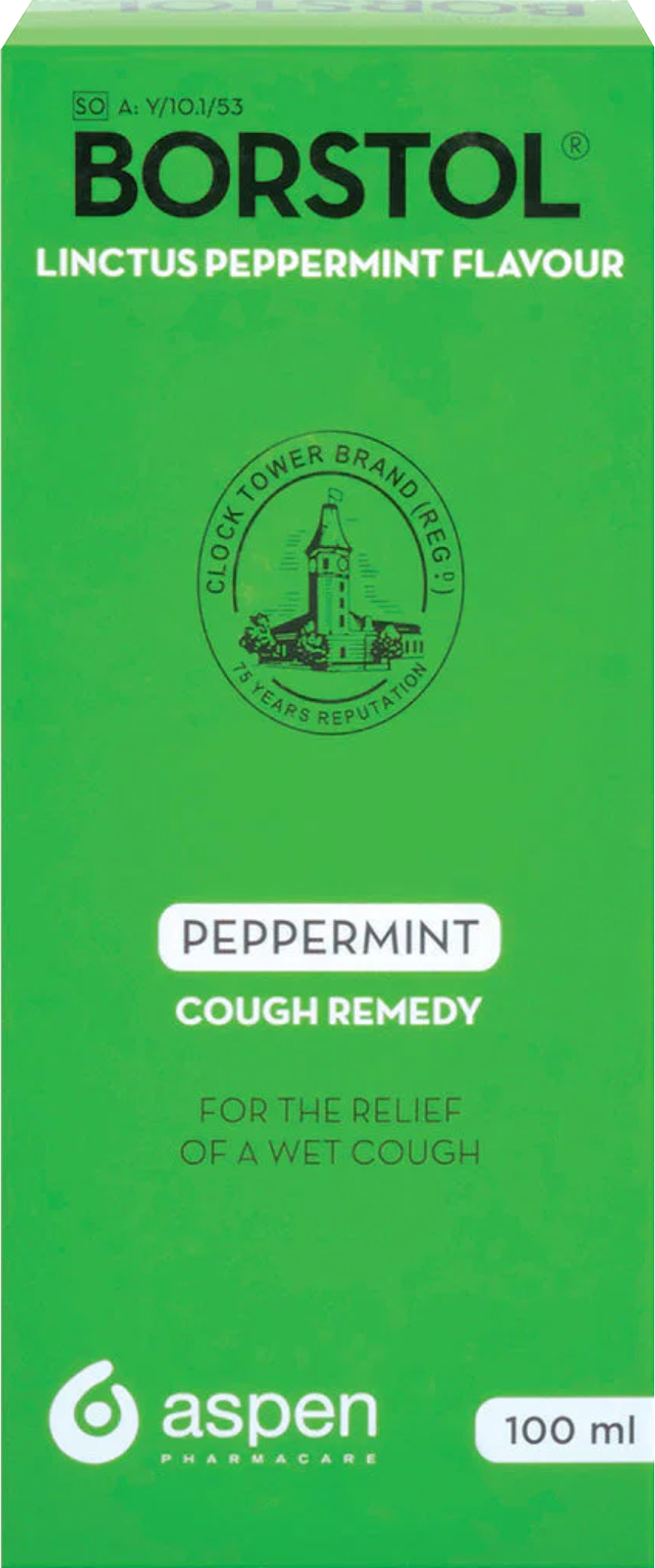 Borstol Cough Mixture – Peppermint