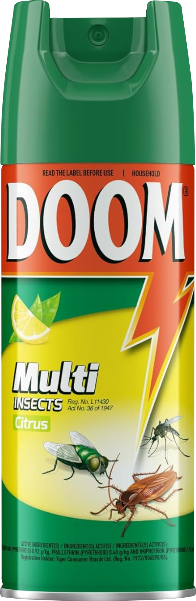 Doom Aerosol 300M – Citrus