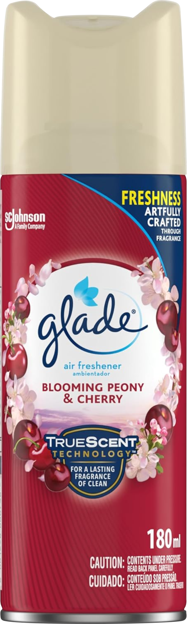 Glade Secrets Aerosol – Peony & Cherry