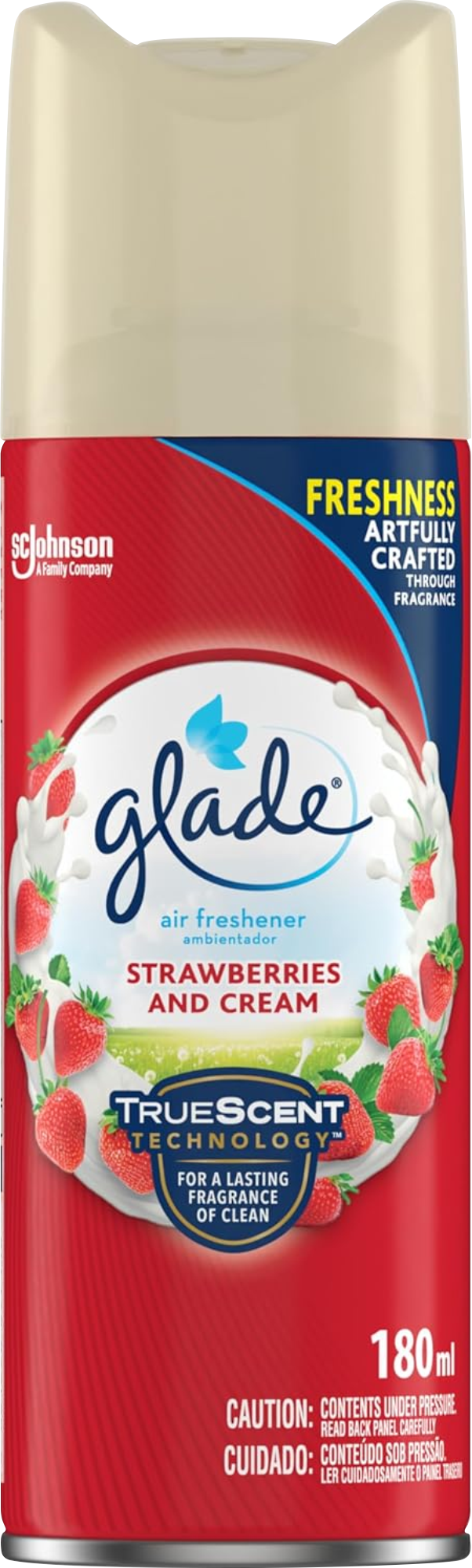 Glade Secrets Aerosol – Strawberry & Cream