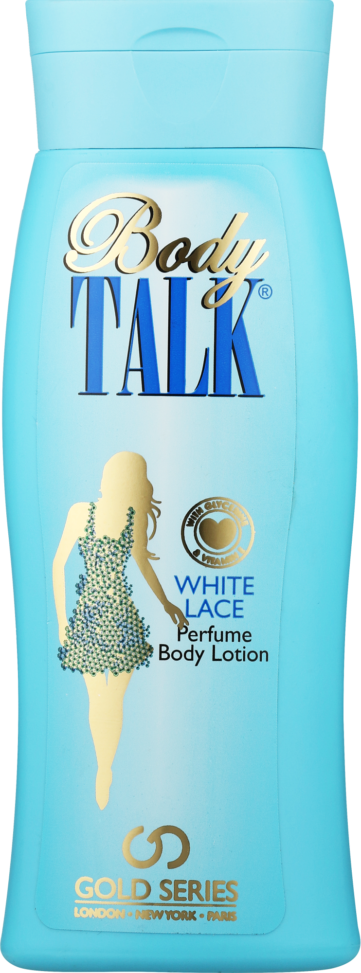Body Talk Lotion – White Lace (Blue)