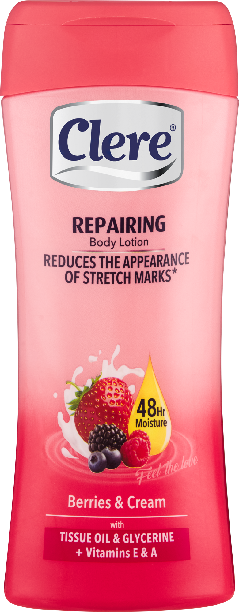 Clere Hand & Body Lotion 400M – Berries & Cream