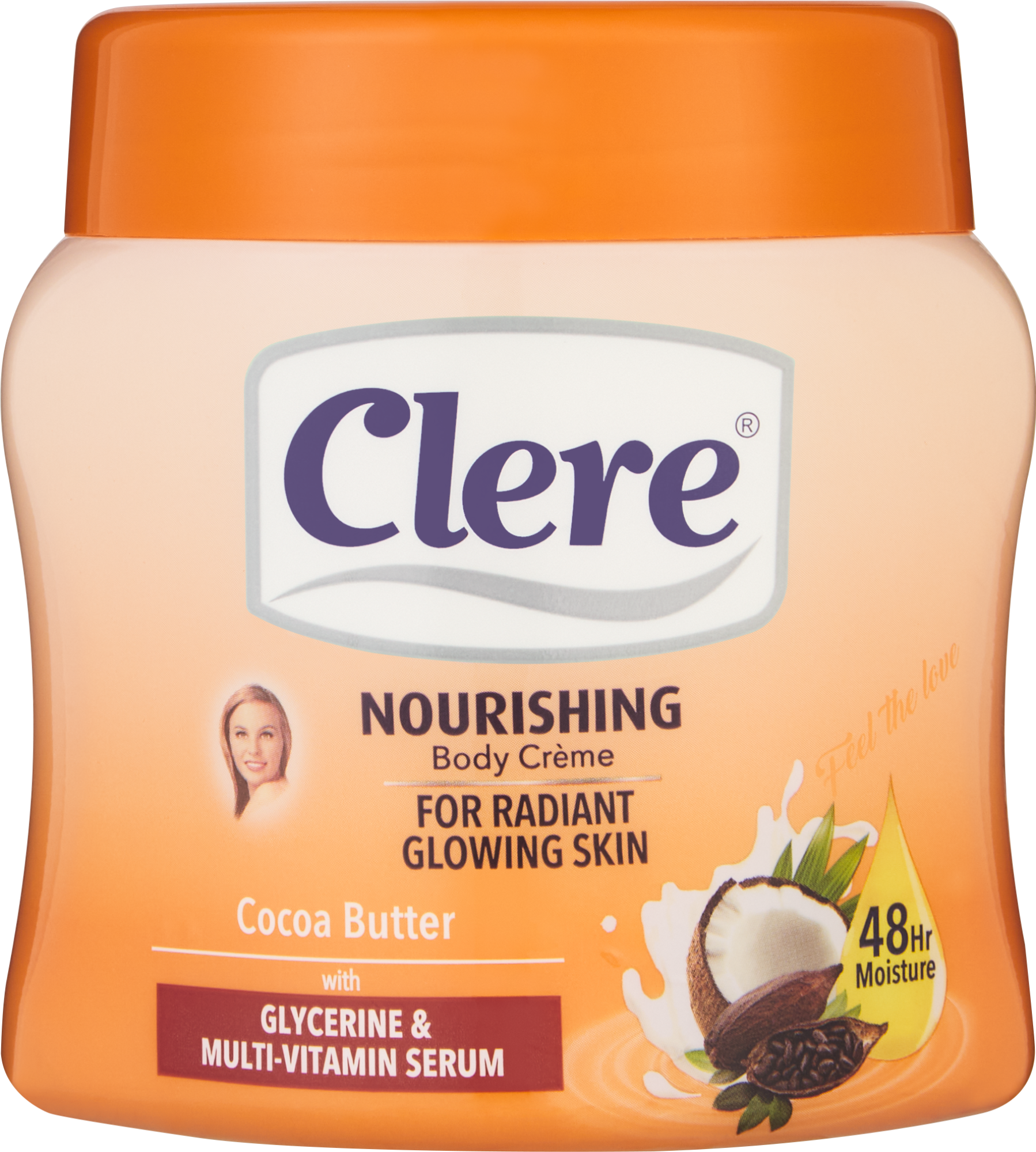 Clere Body Creme 500M – Cocoa Butter