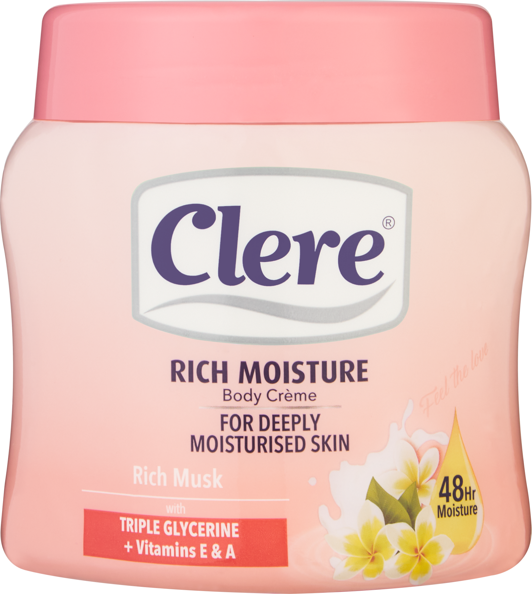 Clere Body Creme 500M – Musk