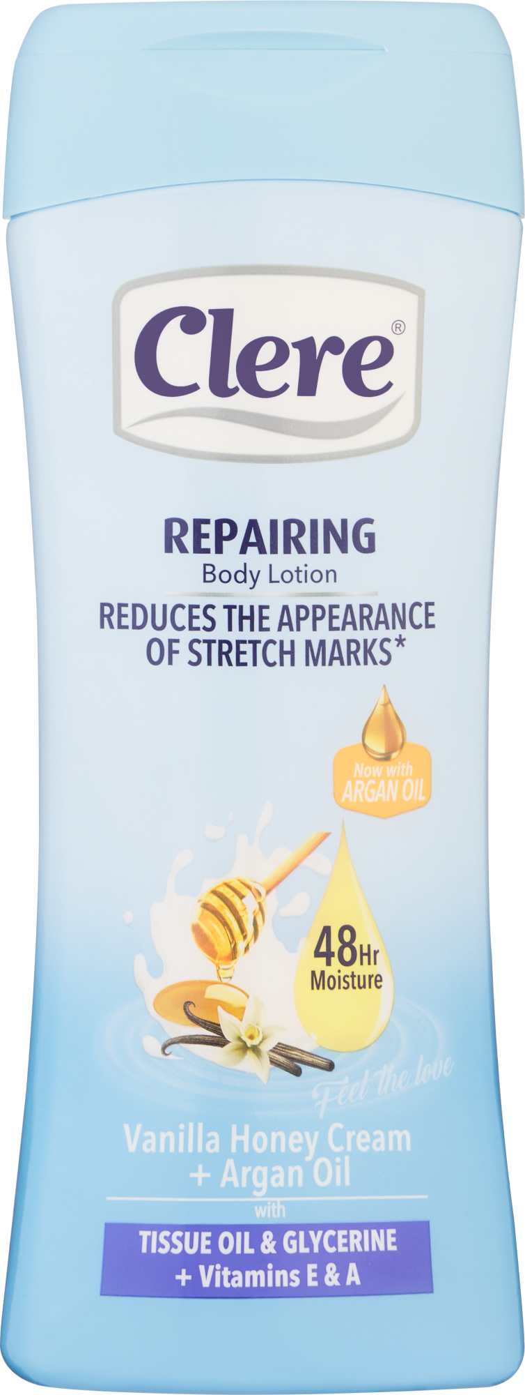 Clere Hand & Body Lotion 400M – Vanilla Honey Cream