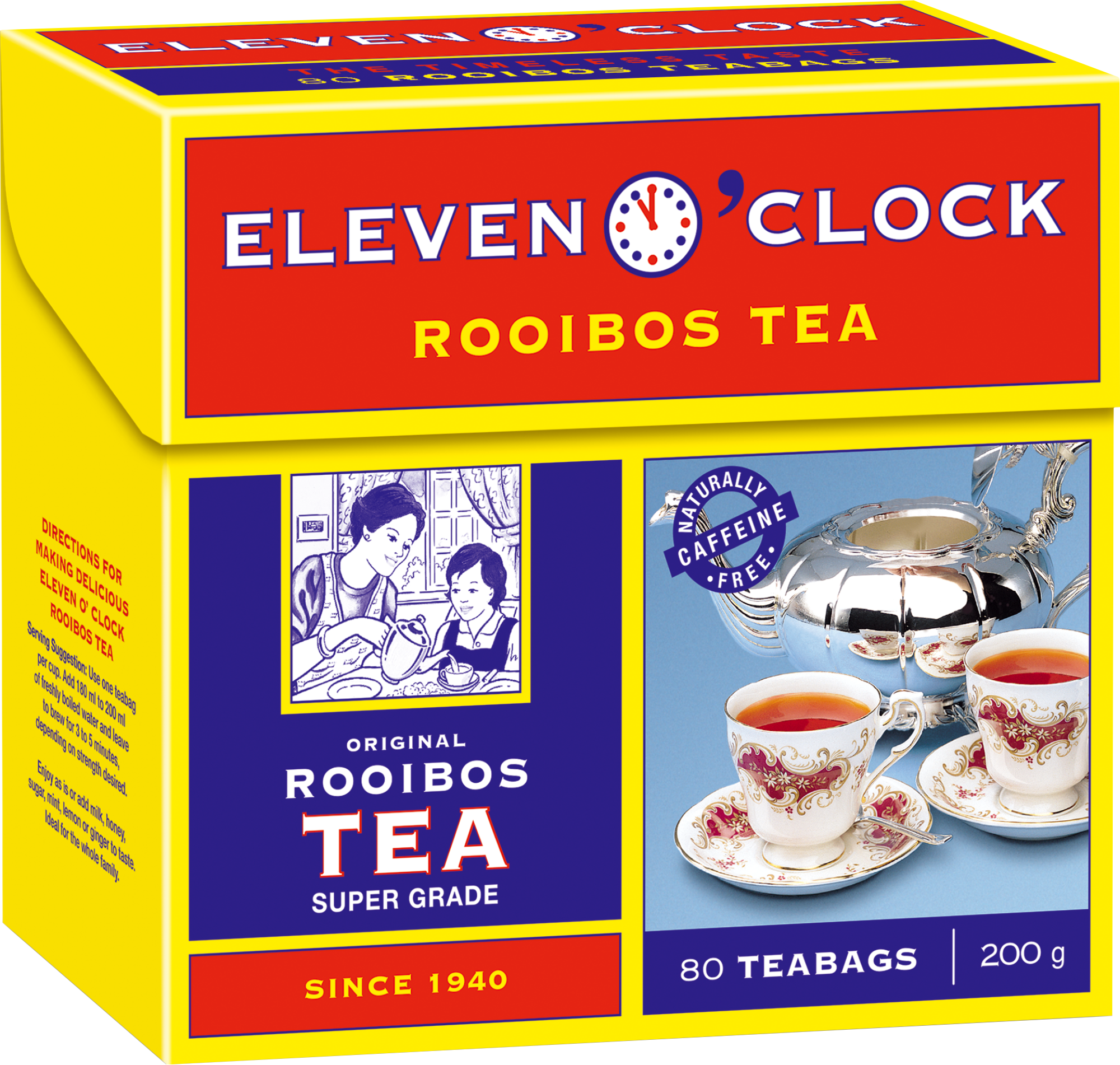 Eleven O’clock Teabags Tagless