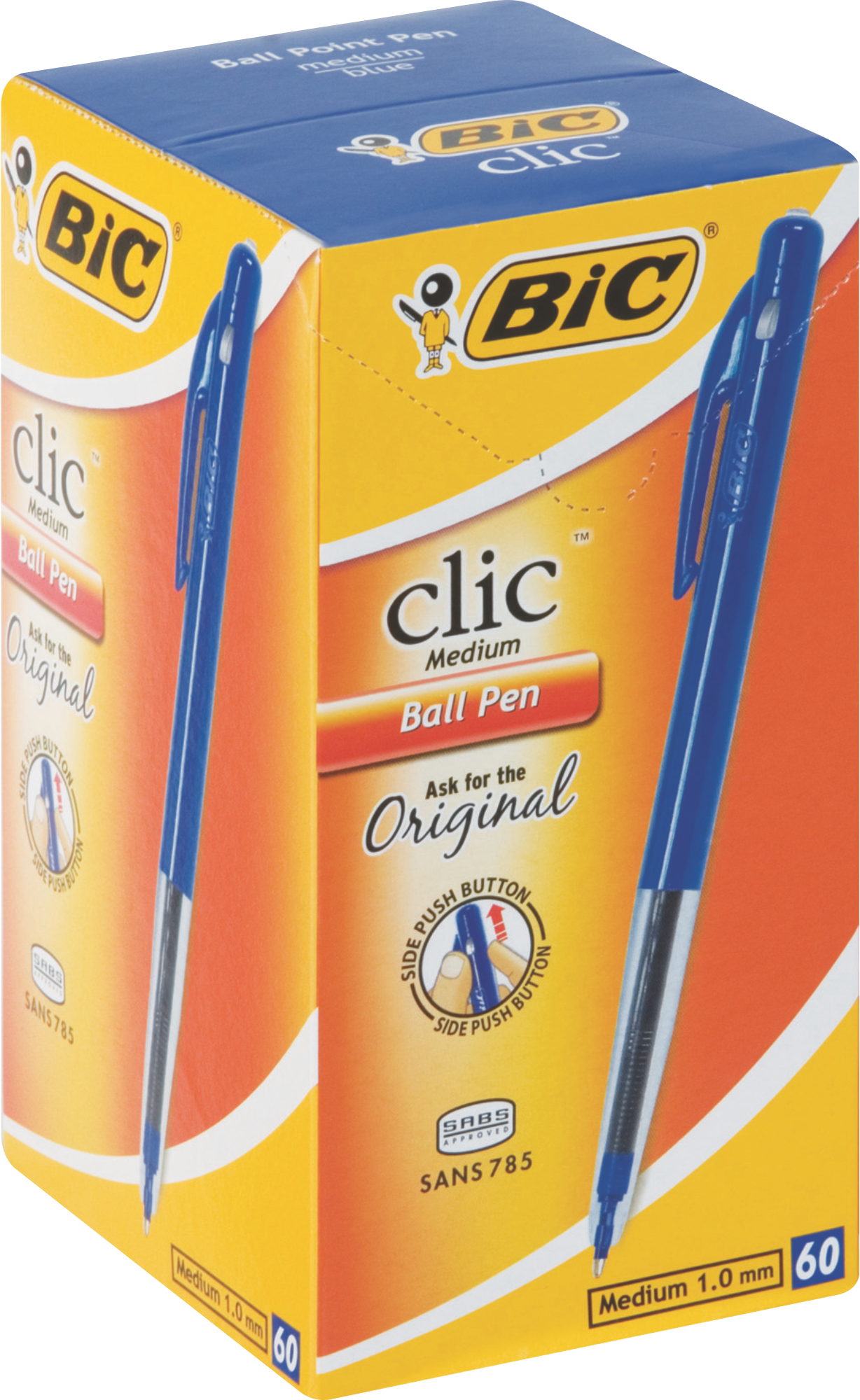 Bic Clic Ball Pens – Blue