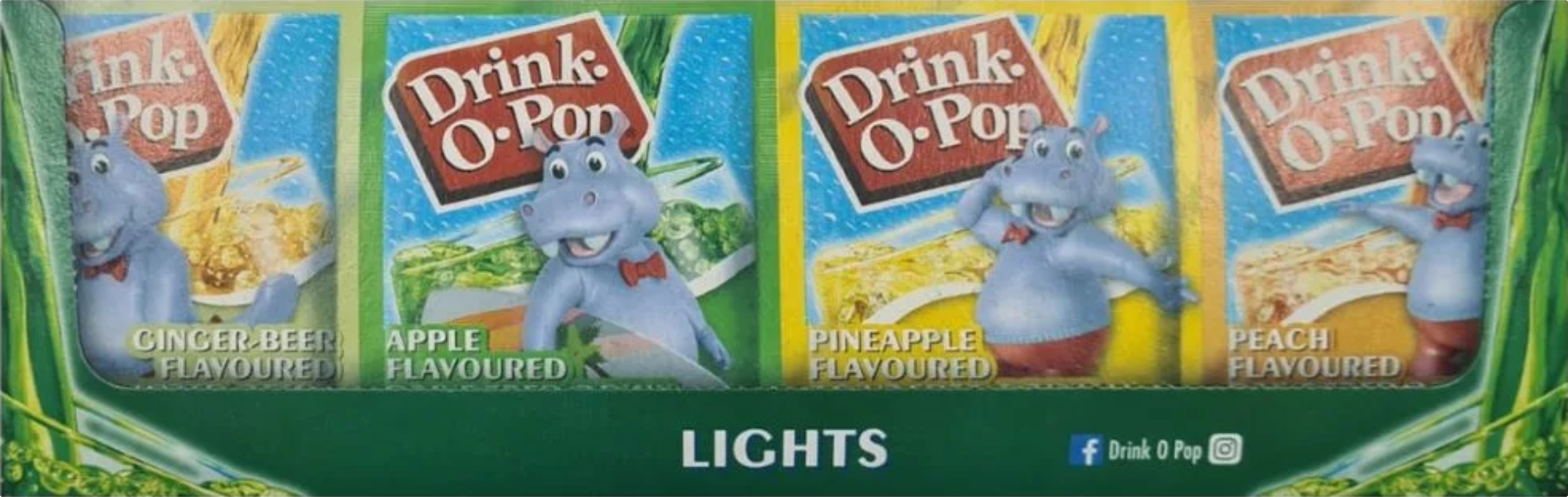 Drink-O-Pop Sachets – Lights Assorted
