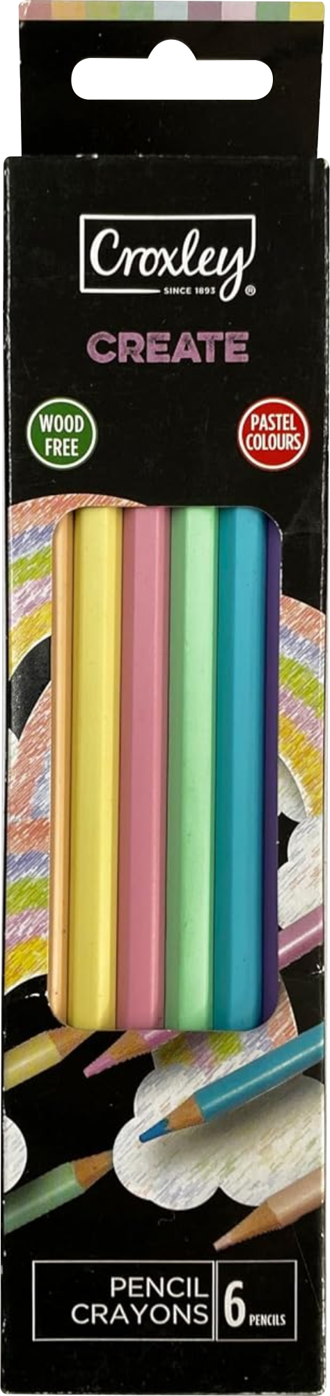Croxley Wood Free Pencils Hb 6’S