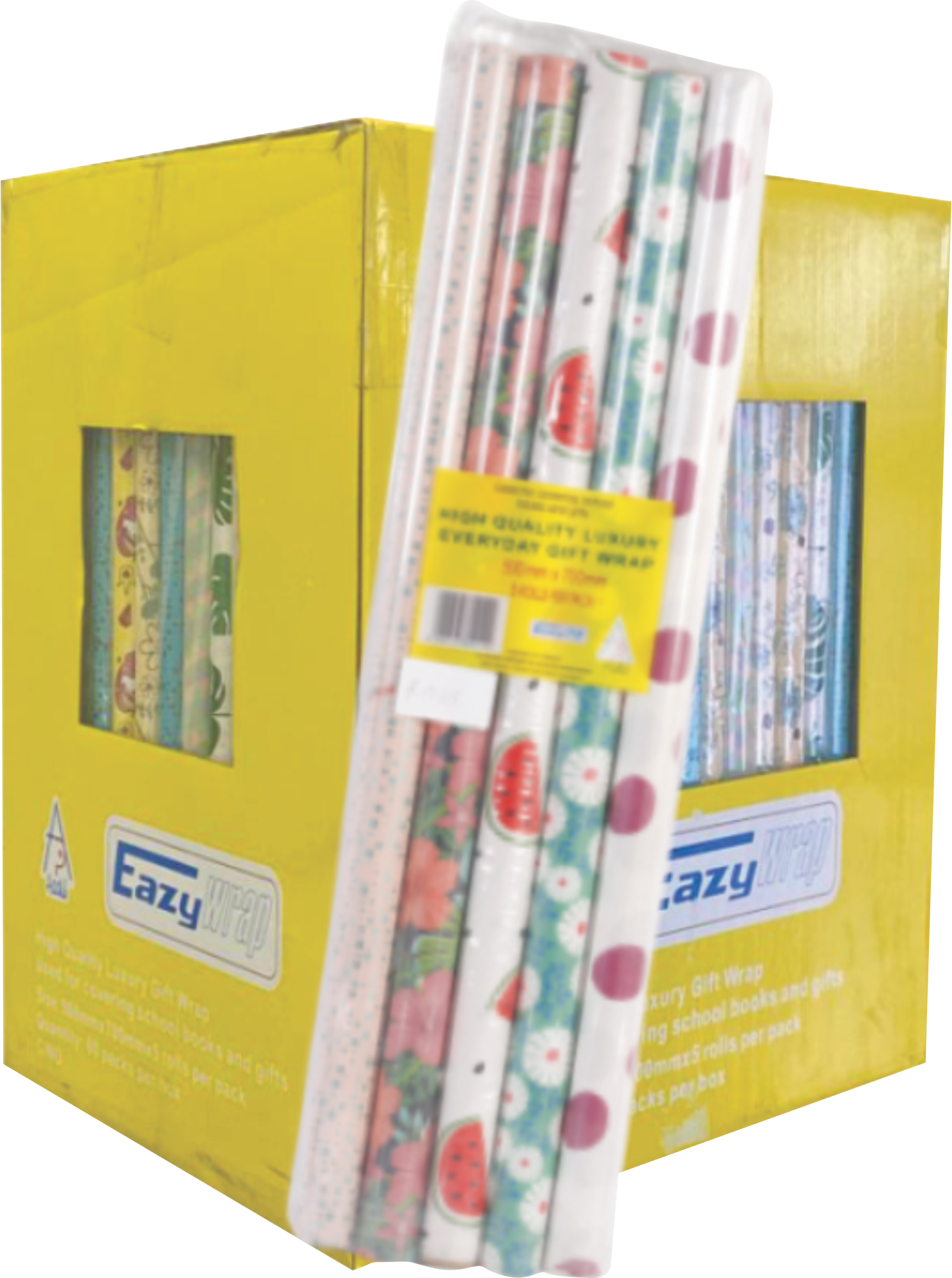 Gift Wrap 500X700Mm (Yellow Box)