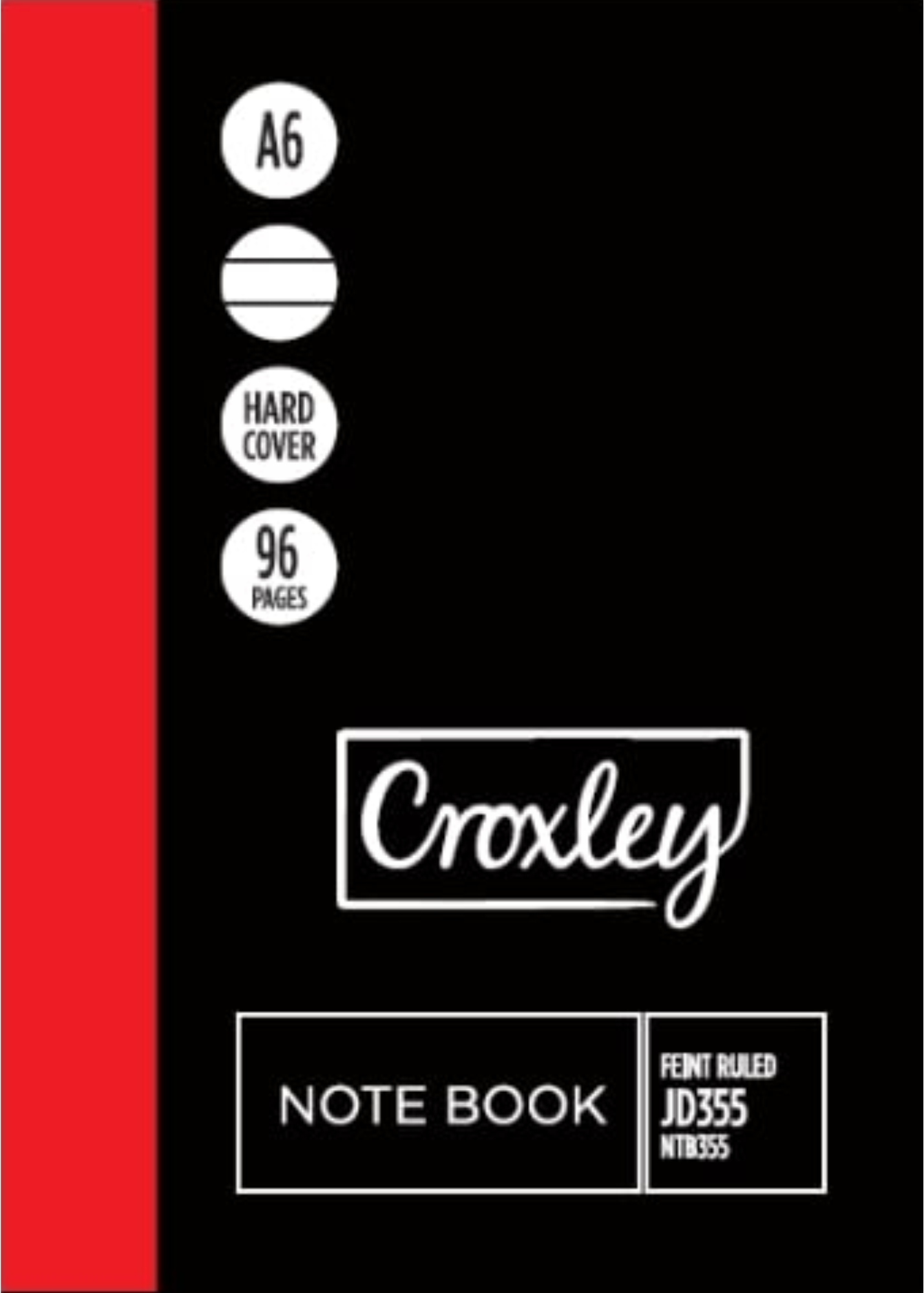 Croxley Memo Books Hard Cover A6 96Pg Feint