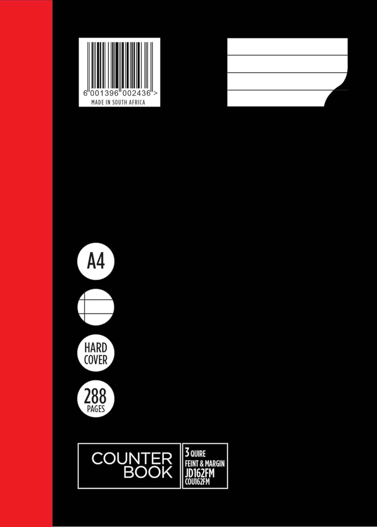 Croxley Counter Book 3 Quire 288Pg – Feint