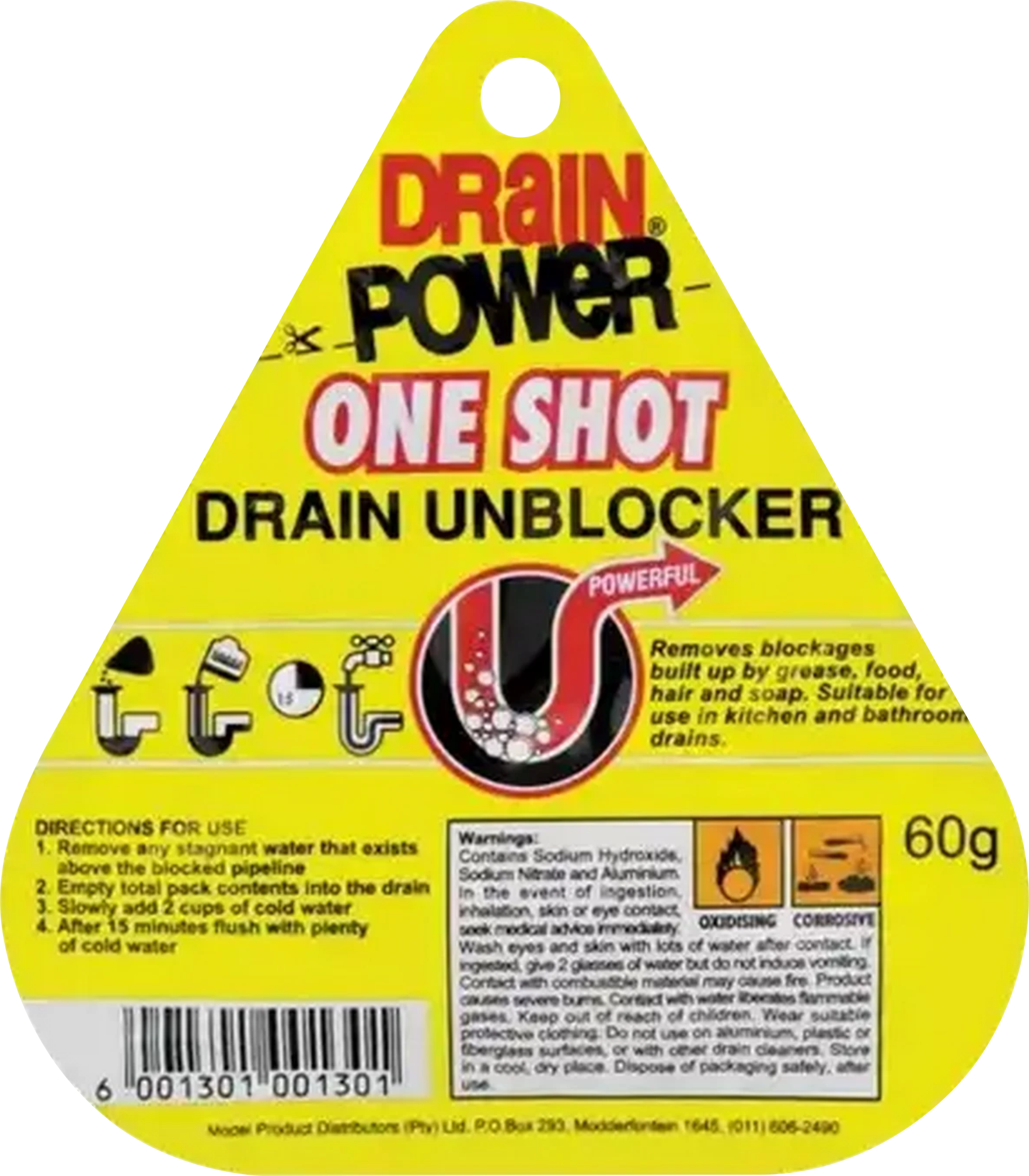 Drain Power One Shot Unblocker