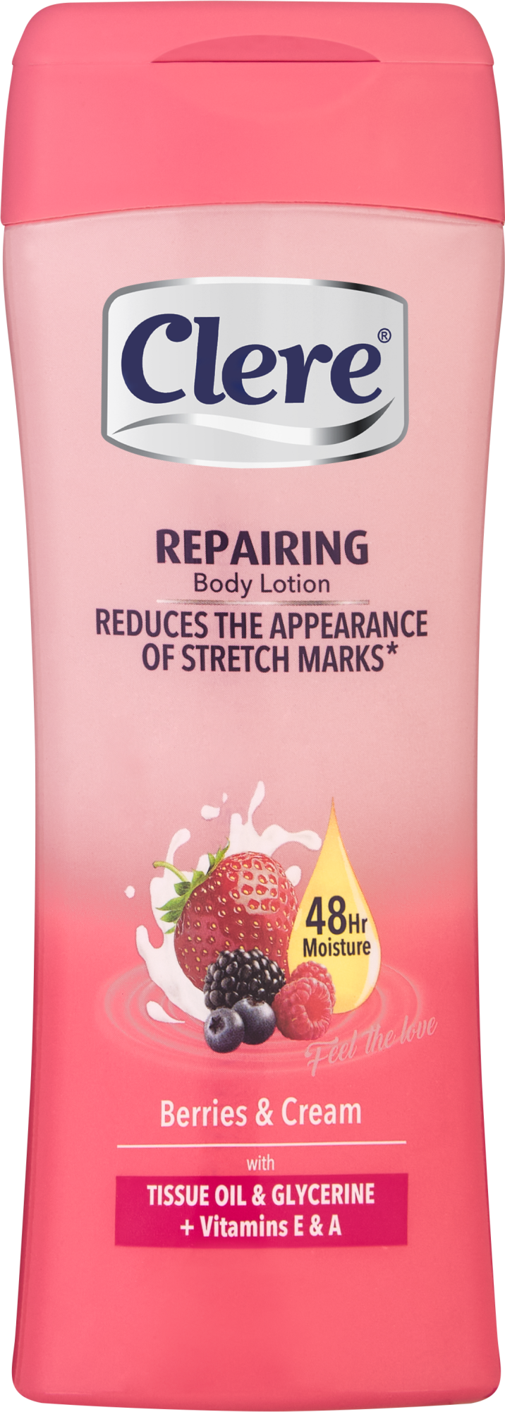 Clere Hand & Body Lotion – Berries & Cream