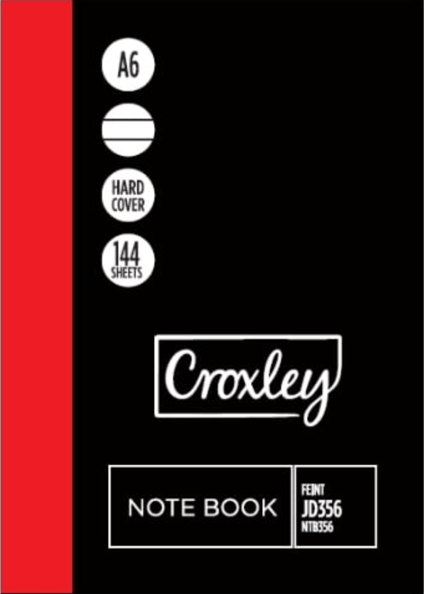 Croxley Memo Books Hard Cover A6 144Pg