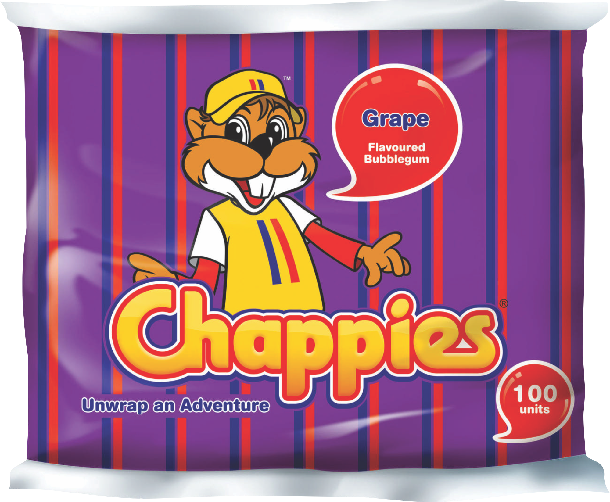 Chappies Bubblegum – Grape